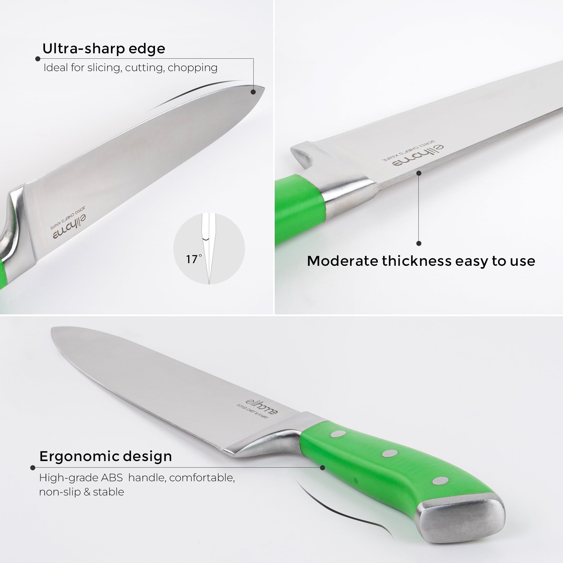 5 Piece Professional Kitchen Knife Set - Big Mike Buys