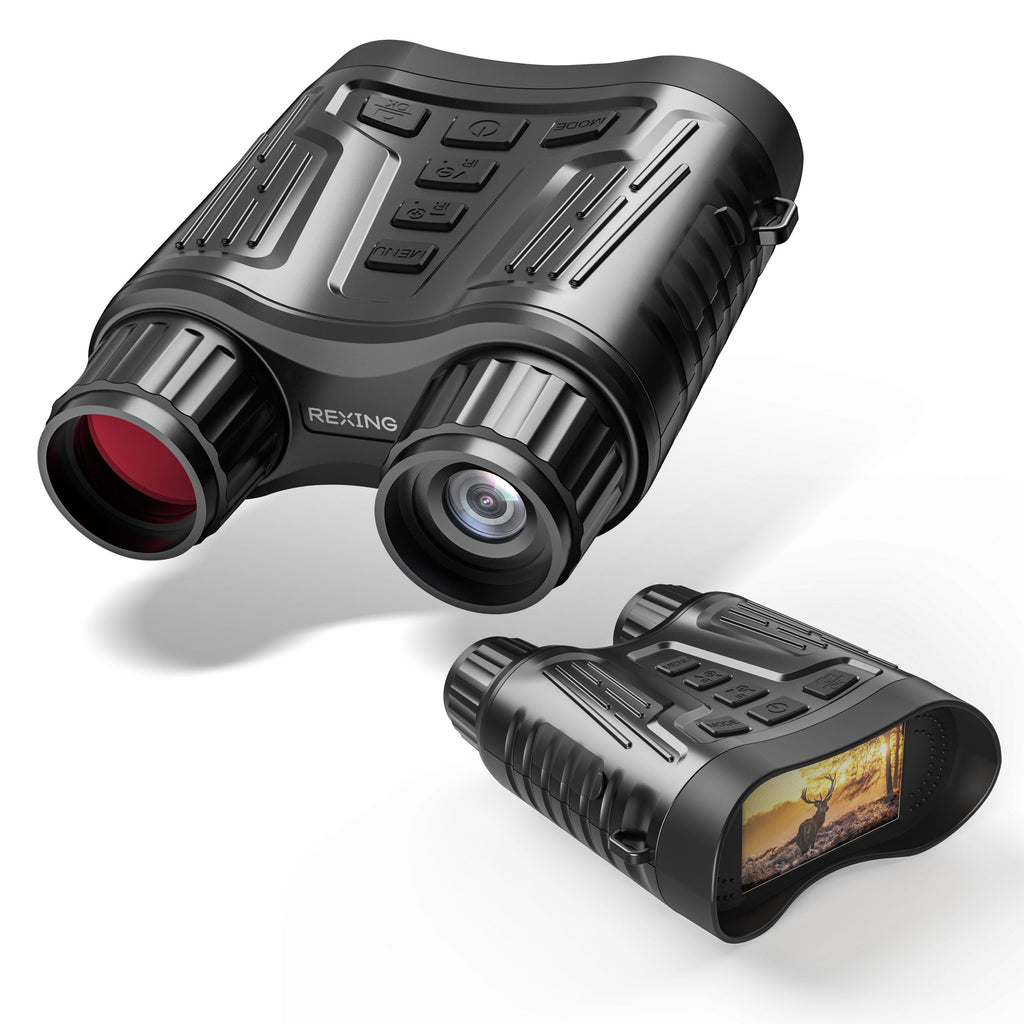 Rexing B1 Pro – 4K IR Night Vision Digital Binocular - Big Mike Buys