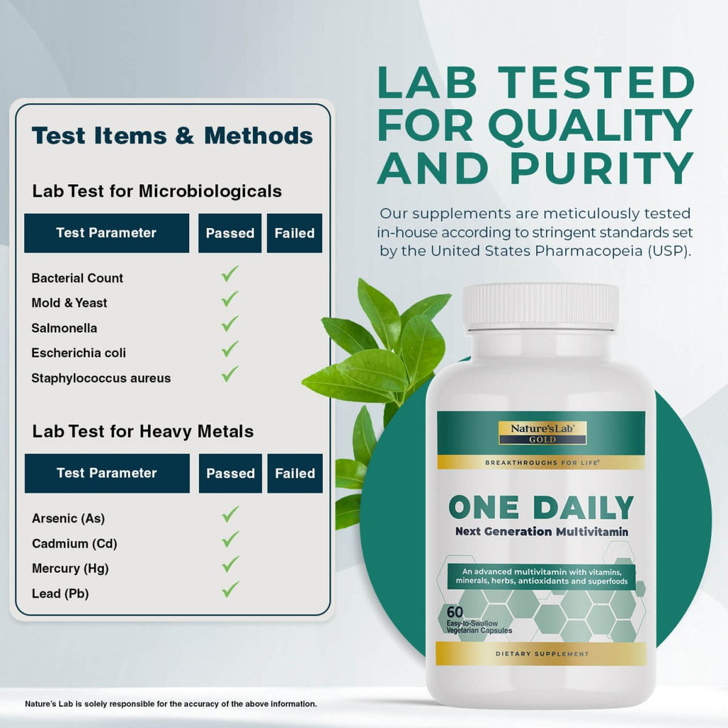 Nature's Lab Gold One Daily Multivitamin - Big Mike Buys