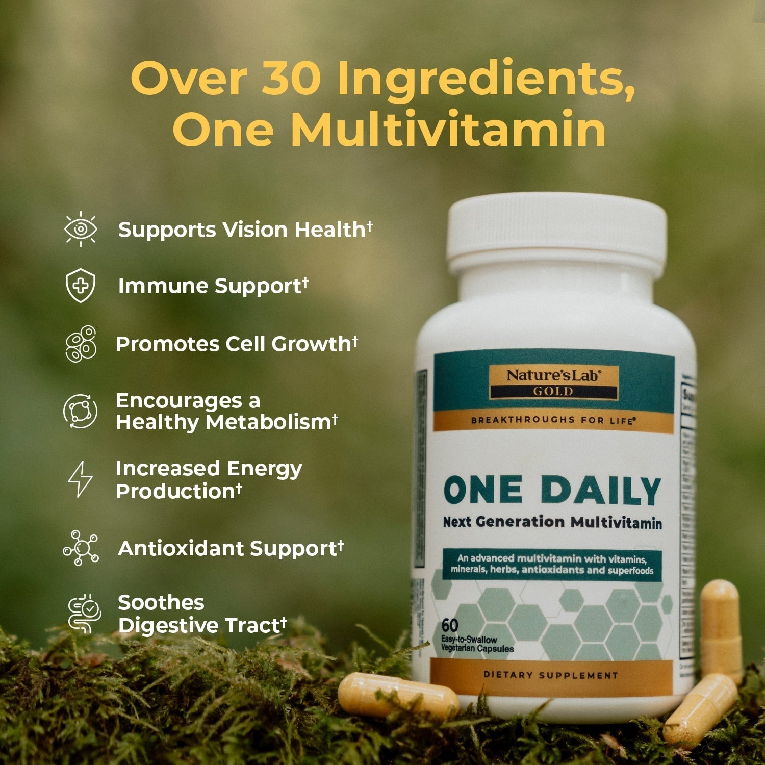 Nature's Lab Gold One Daily Multivitamin - Big Mike Buys