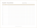 Habit Tracker Printable