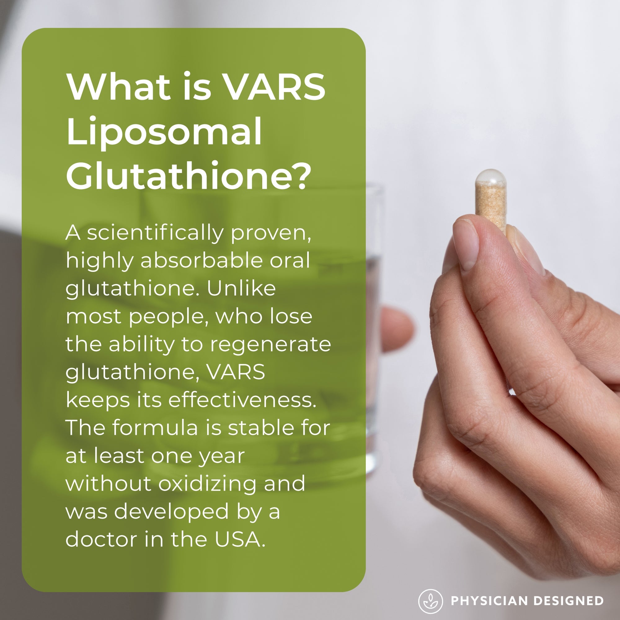 VARS Glutathione Capsules - Big Mike Buys