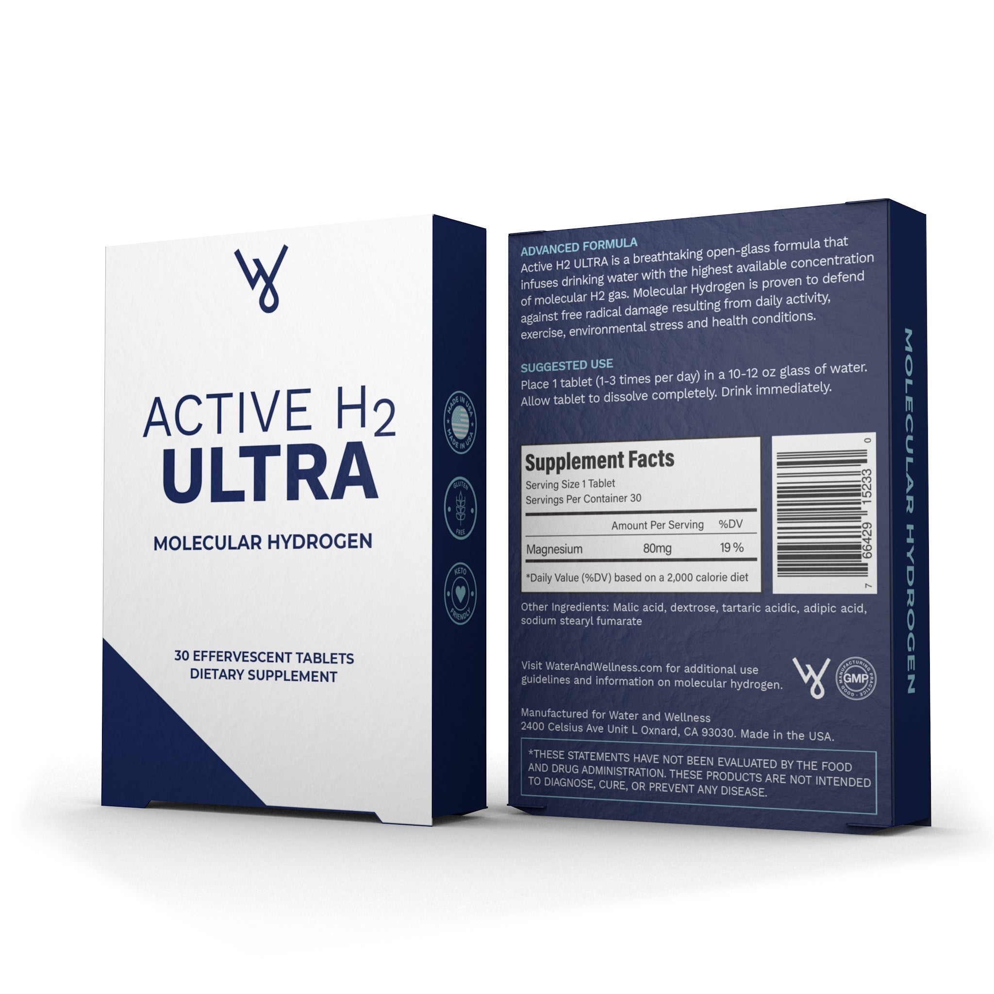 Active H2 Ultra Molecular Hydrogen Tablets - Big Mike Buys