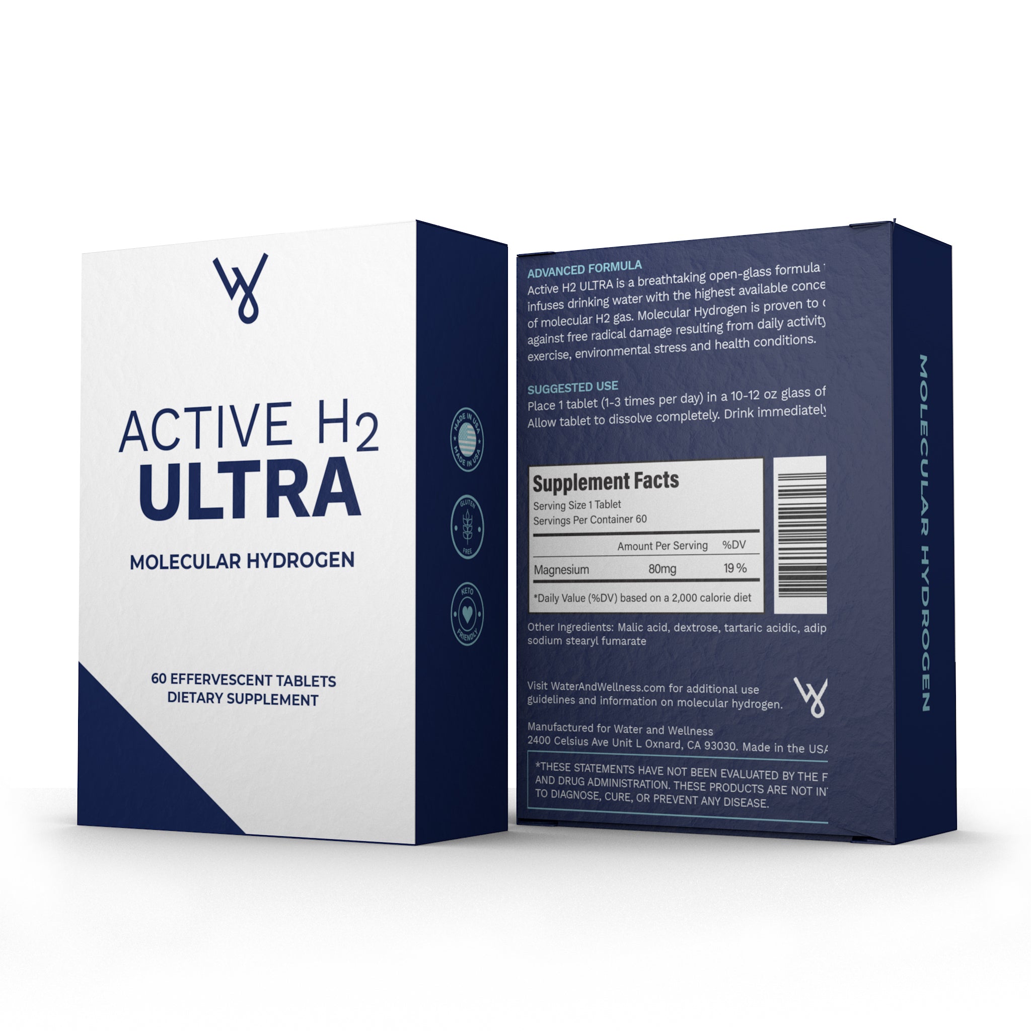 Active H2 Ultra Molecular Hydrogen Tablets - Big Mike Buys