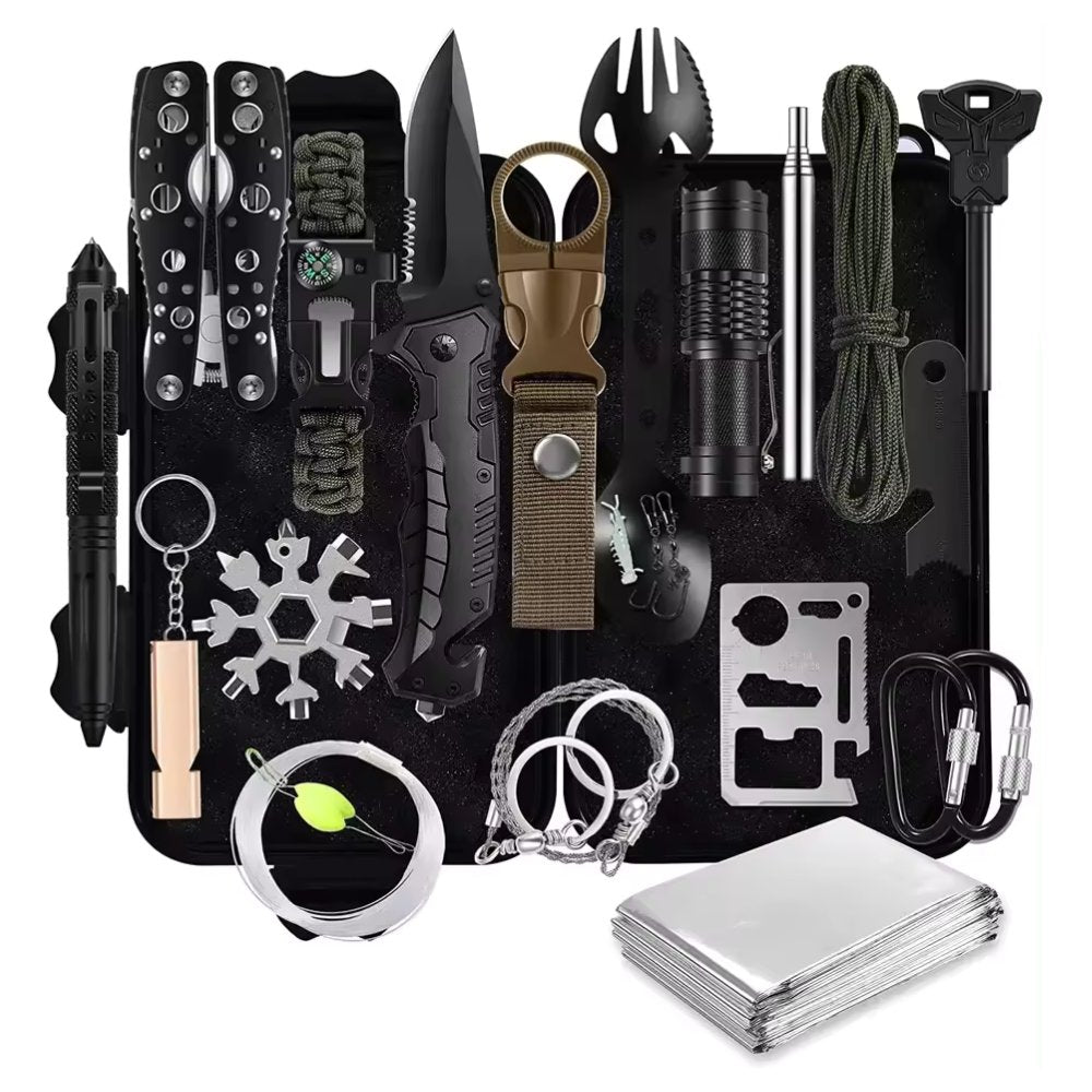 31 Pieces in 1 Bag Survival Gear and Equipment - Big Mike Buys