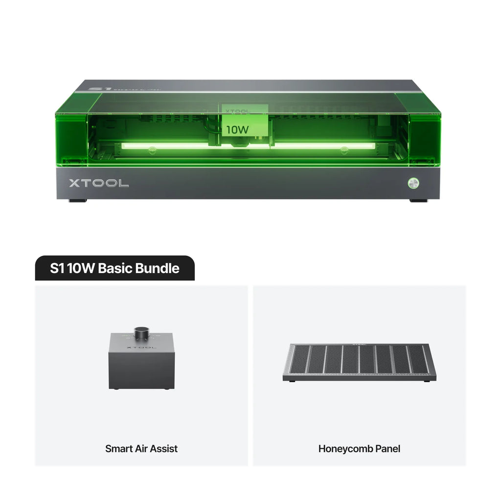 xTool S1 Enclosed Diode Laser Cutter.