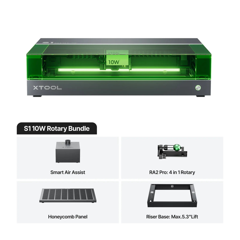 xTool S1 Enclosed Diode Laser Cutter.