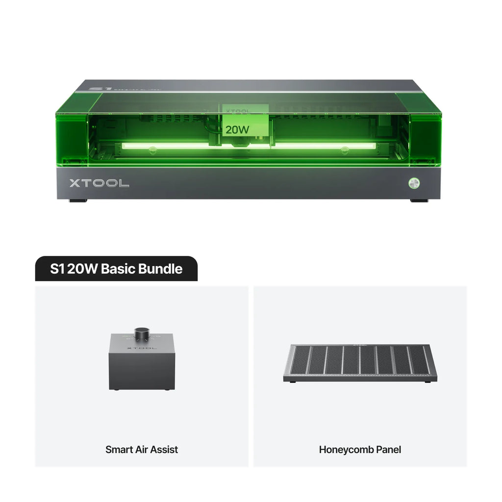 xTool S1 Enclosed Diode Laser Cutter.