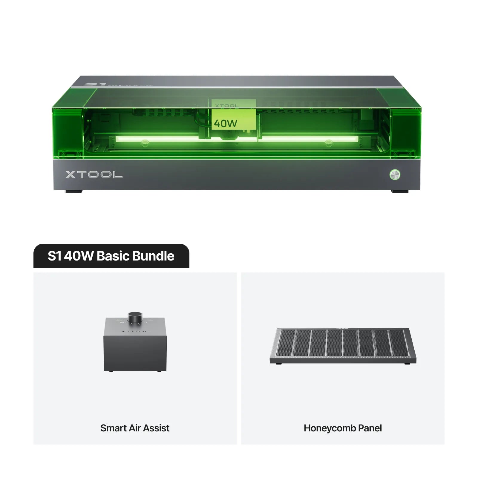 xTool S1 Enclosed Diode Laser Cutter.