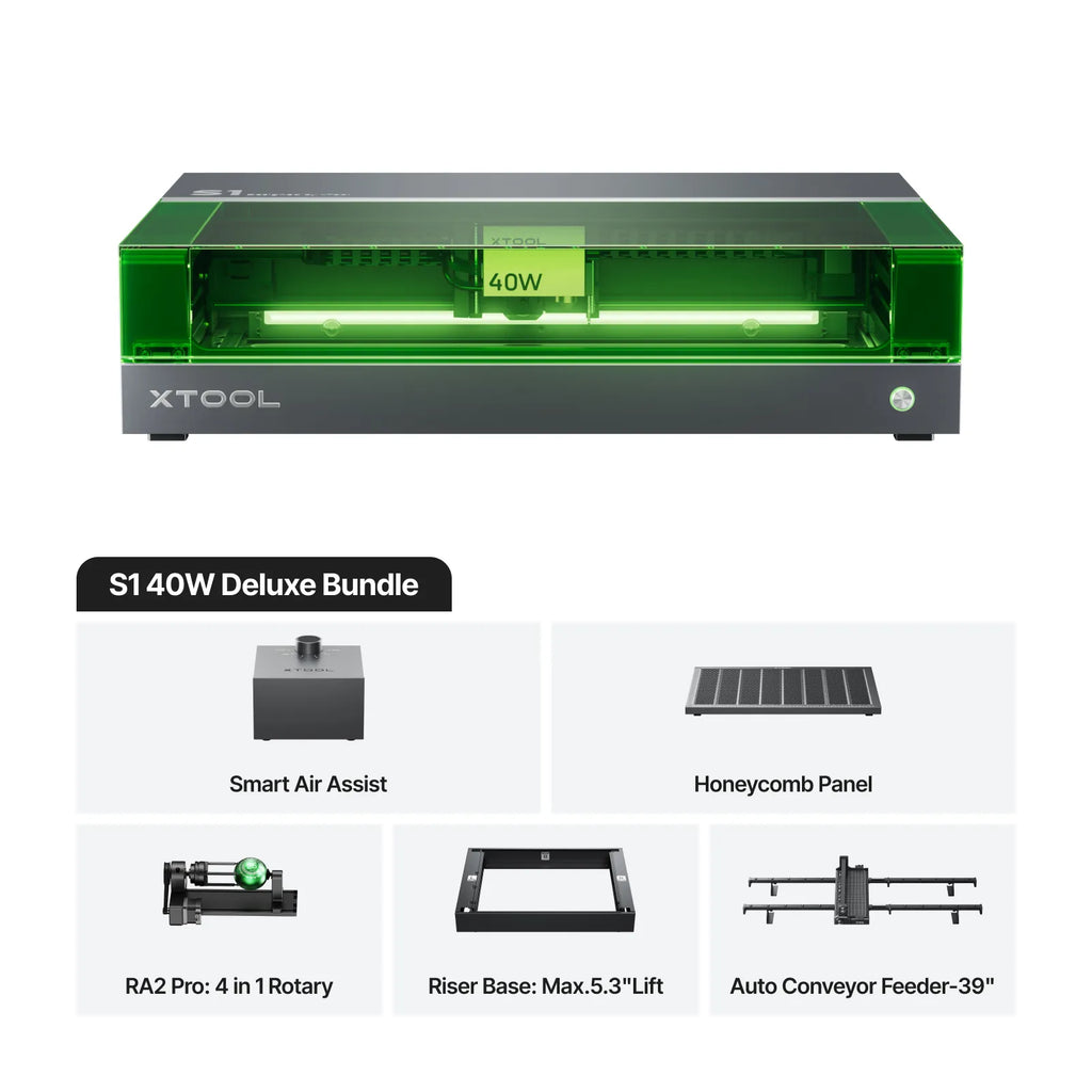 xTool S1 Enclosed Diode Laser Cutter.