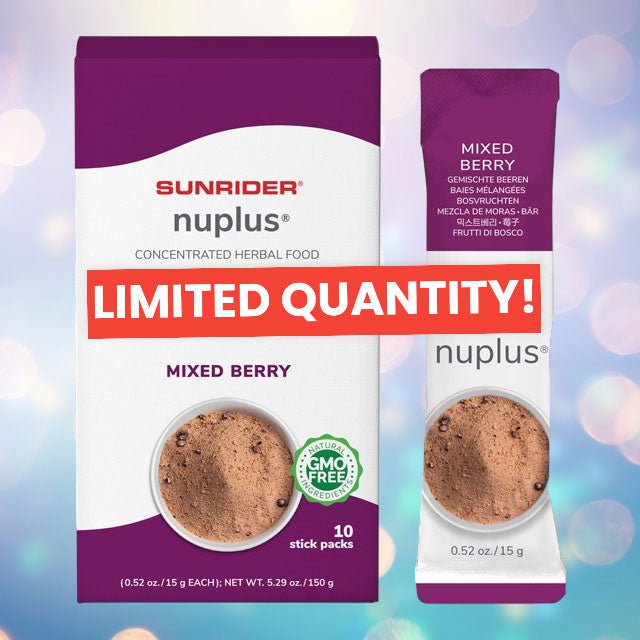 NOW AVAILABLE NuPlus Herbal Food Formula by Sunrider - Big Mike Buys