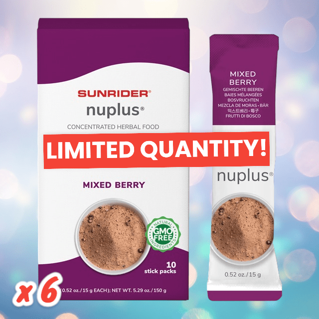 NOW AVAILABLE NuPlus Herbal Food Formula by Sunrider - Big Mike Buys