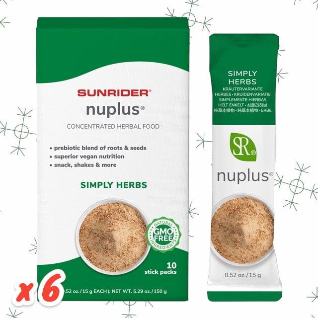 NOW AVAILABLE NuPlus Herbal Food Formula by Sunrider - Big Mike Buys