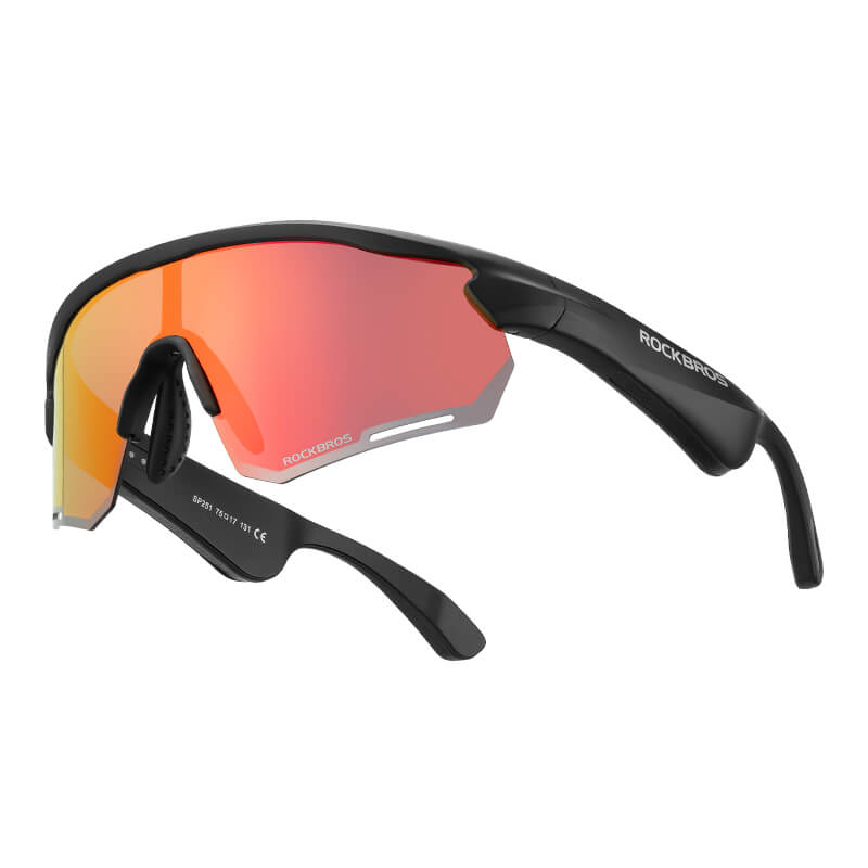 ROCKBROS Bluetooth Cycling Sunglasses Polarized Smart Glasses - Big Mike Buys